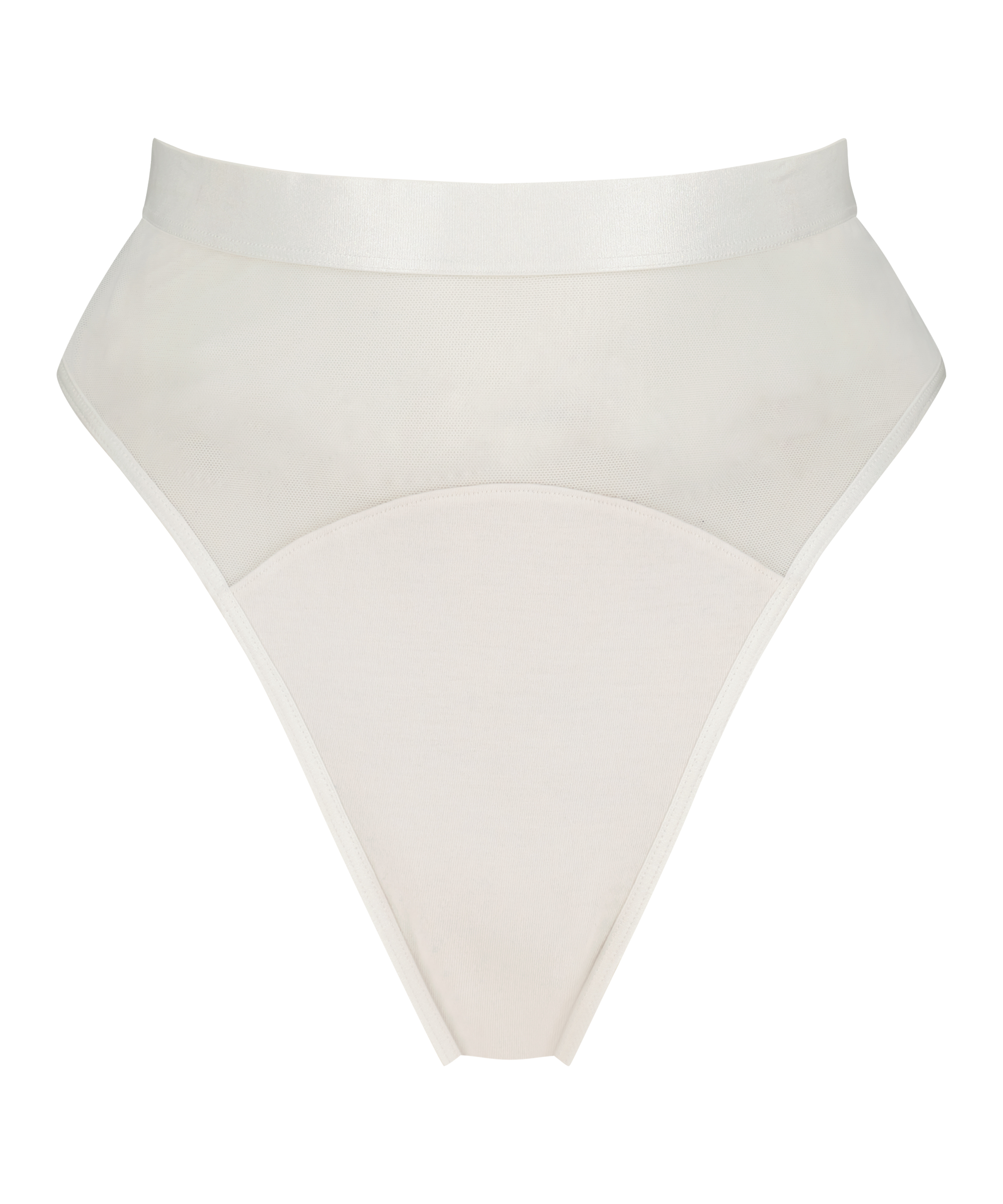 Hoog uitgesneden brazilian Vibing, Wit, main