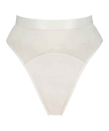 Hoog uitgesneden brazilian Vibing, Wit