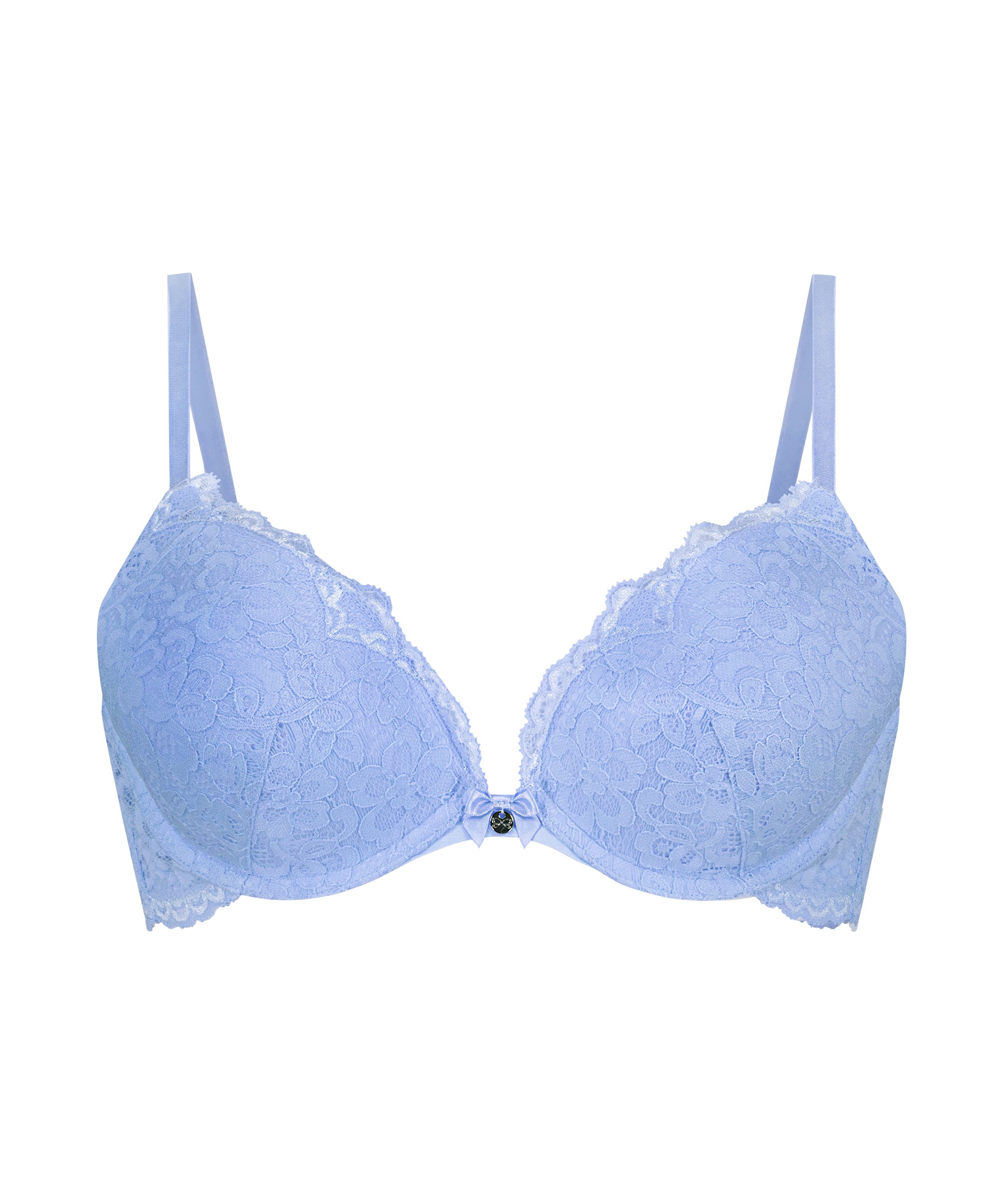 Soutien-gorge à armatures préformé push-up Marine, Bleu, main