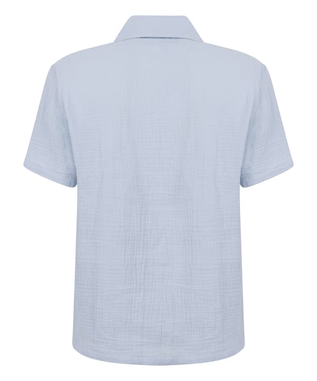 Veste en mousseline, Bleu