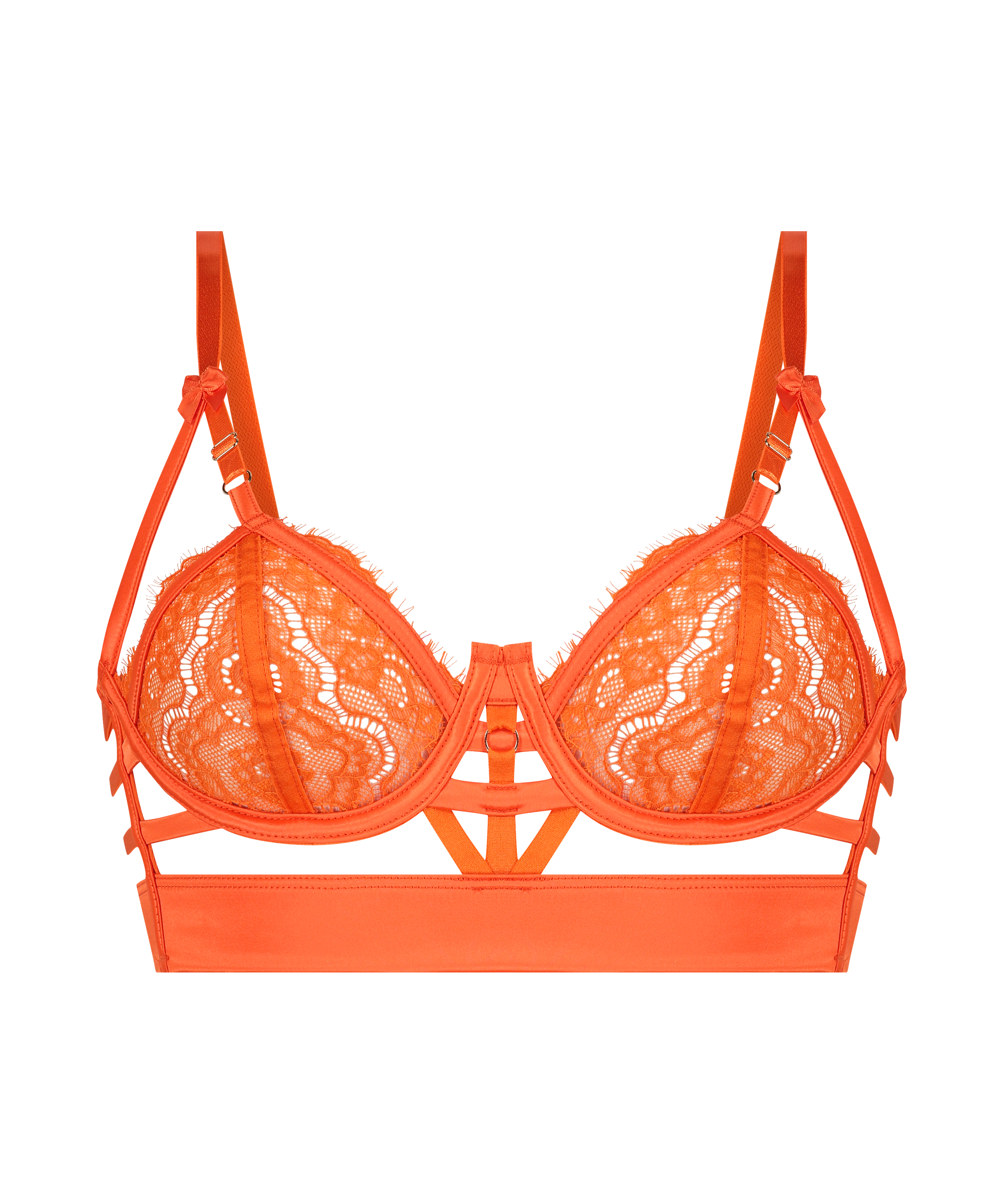 Niet-voorgevormde longline beugel bh Mitzy, Oranje, main