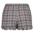 Short Pyjama Twill Check, Gris