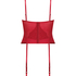 Bustier Charlotta, Rood