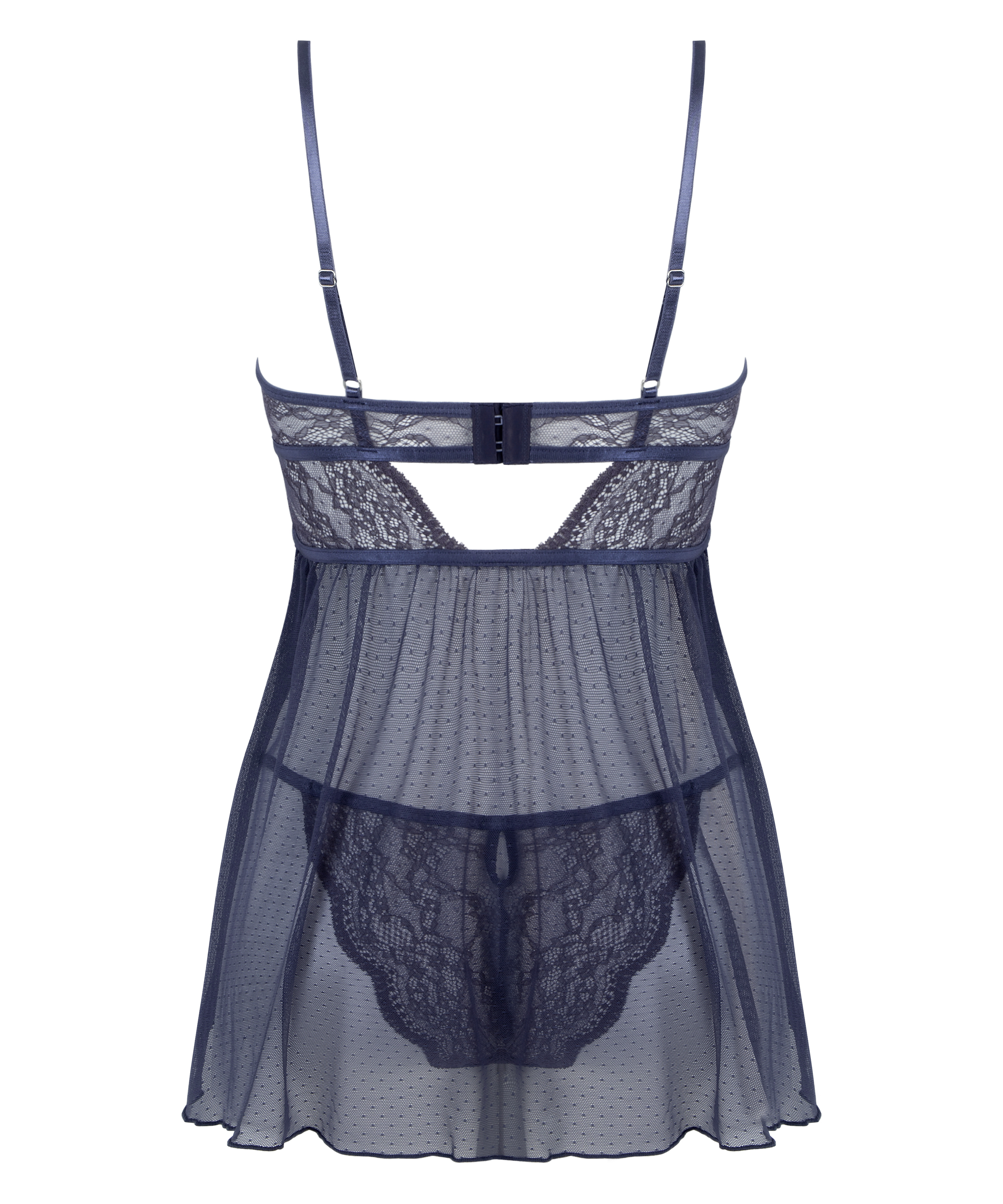 Babydoll Isabelle, Blauw, main