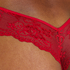 Invisible string Lace back, Rood