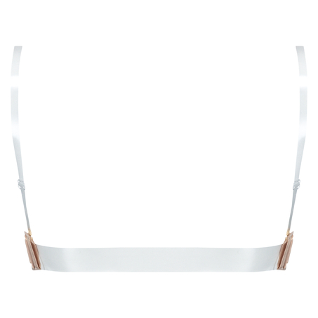 Voorgevormde beugel bh Transparent Back, Beige