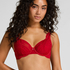Soutien-gorge à armatures non-rembourré Whitney, Rouge