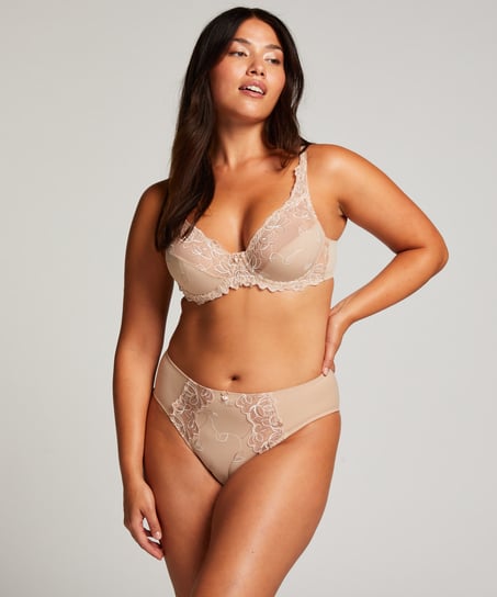 Hoge slip Diva, Beige