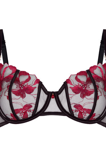 Hunkemöller Niet-Voorgevormde Beugel Bh Dahlia Zwart, foto 3