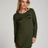 Chemise de nuit col rond, Vert