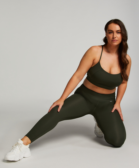 HKMX Legging crois&eacute; &agrave; taille haute, Vert