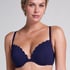 Voorgevormde beugel bikinitop Scallop, Blauw