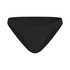 Slip de Bikini &Eacute;chancr&eacute;s Luna, Noir