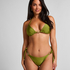Triangel bikinitop Yucatan, Groen