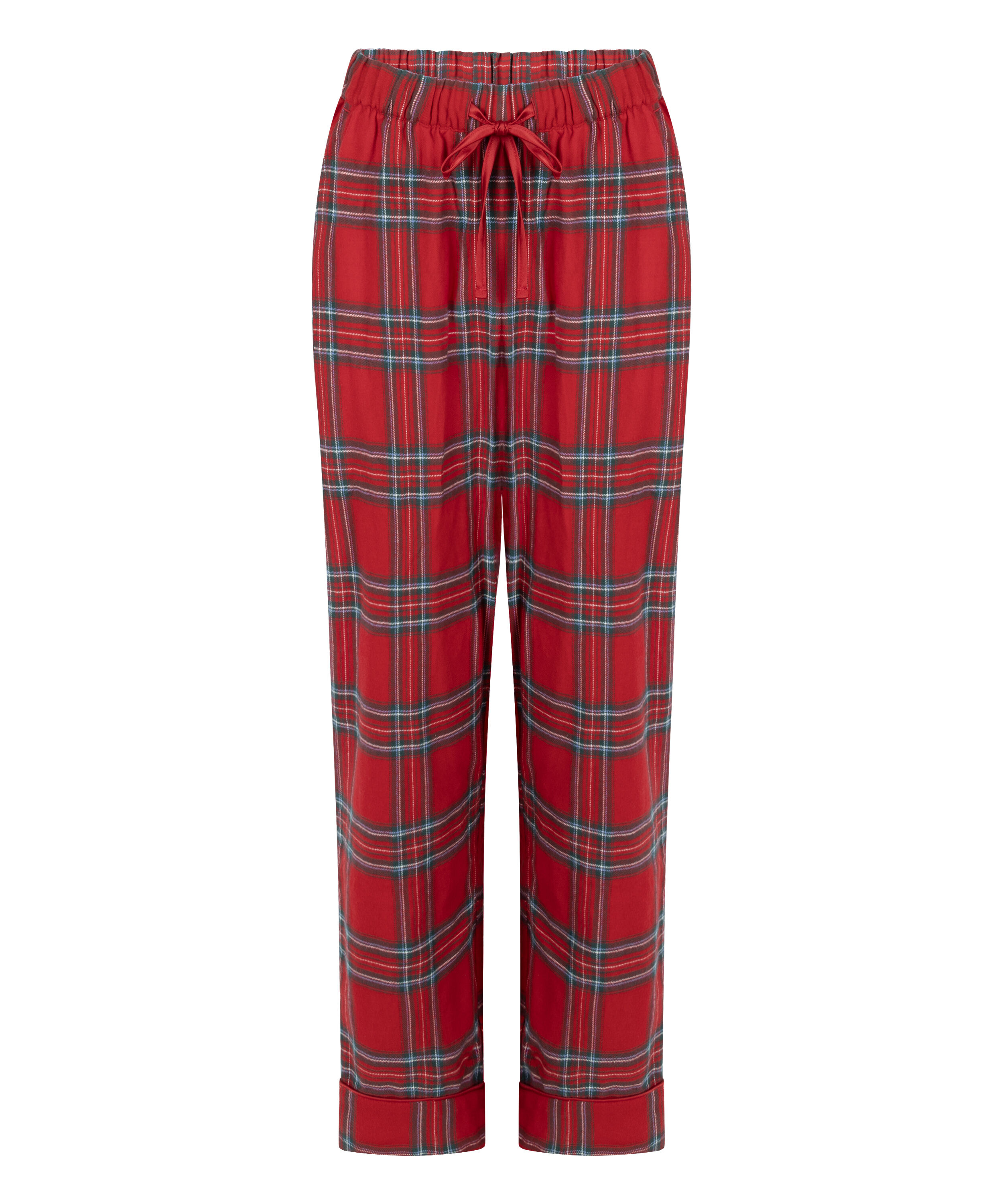 Pyjamabroek Flannel, Rood