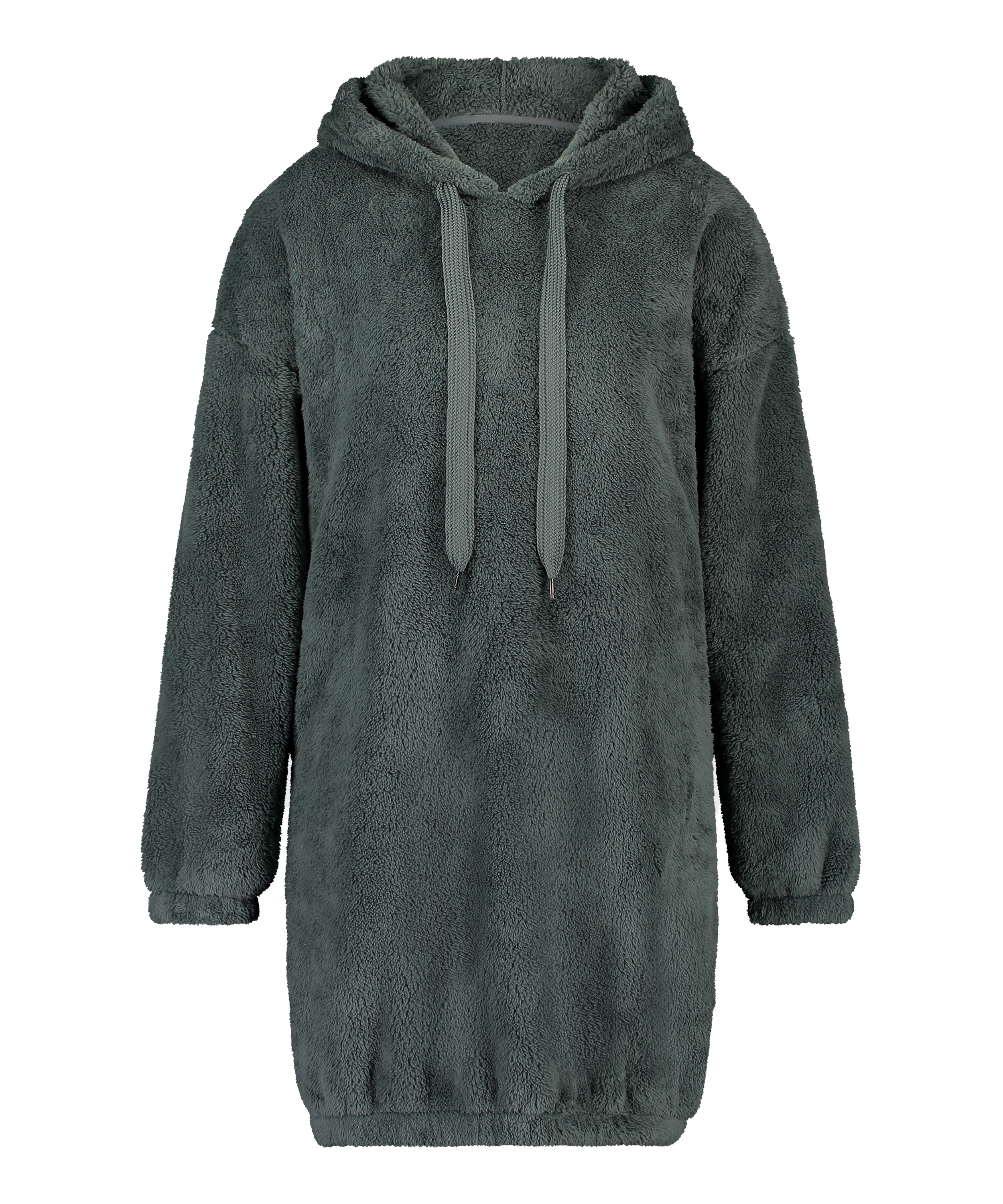 Snuggle Fleece Jurk Oodie, Groen, main