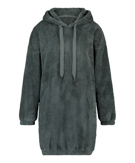 Snuggle Fleece Jurk Oodie, Groen