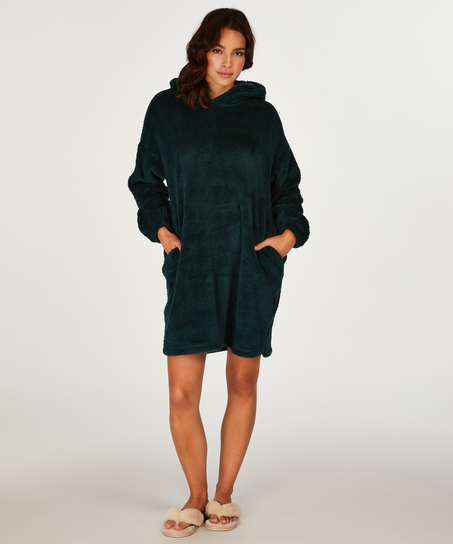 Robe polaire Snuggle Lounge, Vert