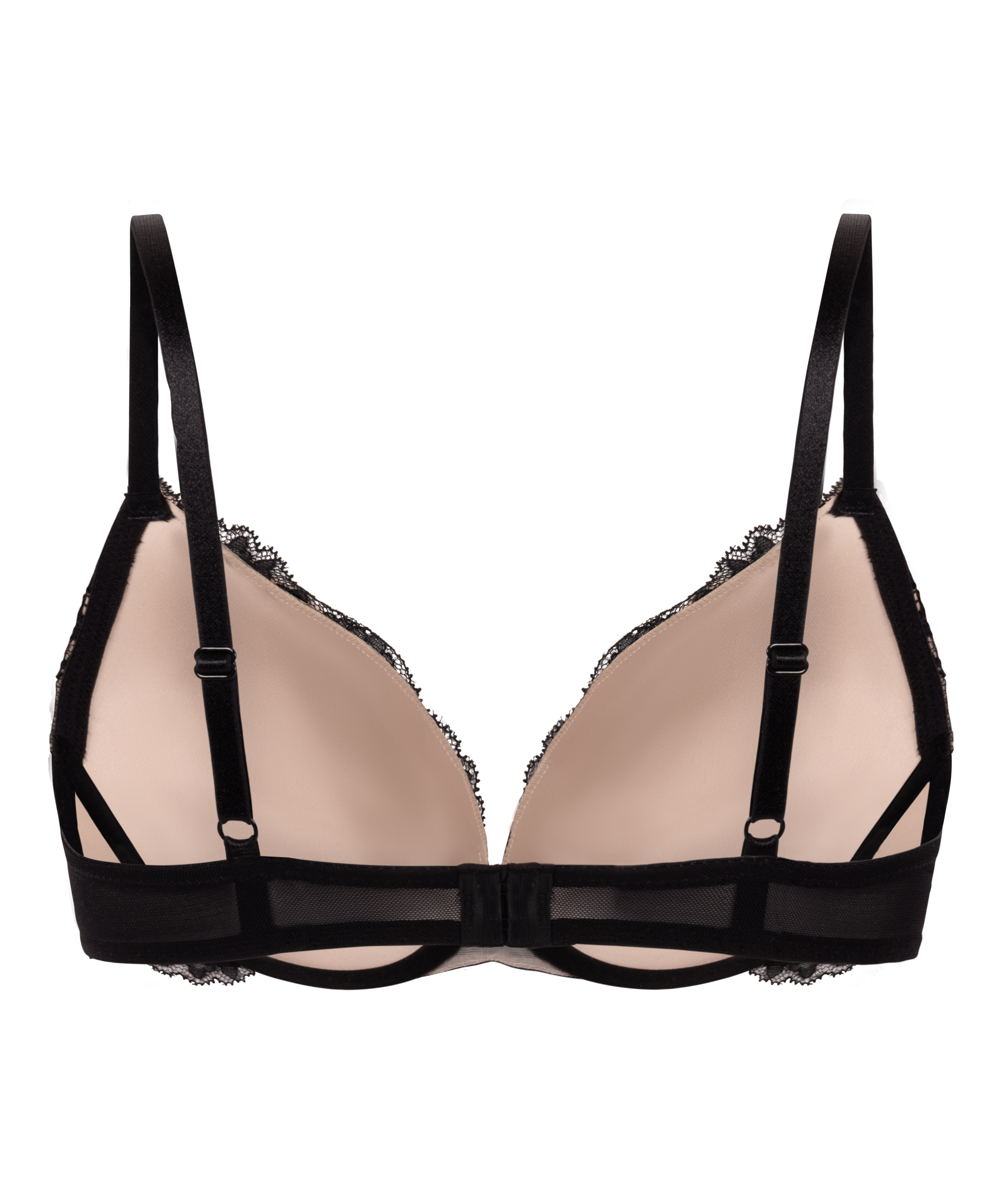 Soutien-gorge push-up &agrave; armatures pr&eacute;form&eacute; Teddy, Noir, main