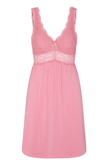 Hunkemöller Slipdress Nora Lace Roze, foto 3