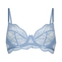 Soutien-gorge non-rembourr&eacute; &agrave; armatures Isabelle, Bleu