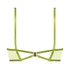 Soutien-gorge à armatures non-préformé longline Billie, Vert