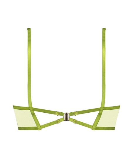 Soutien-gorge à armatures non-préformé longline Billie, Vert
