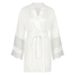 Kimono satijn Bridal, Wit