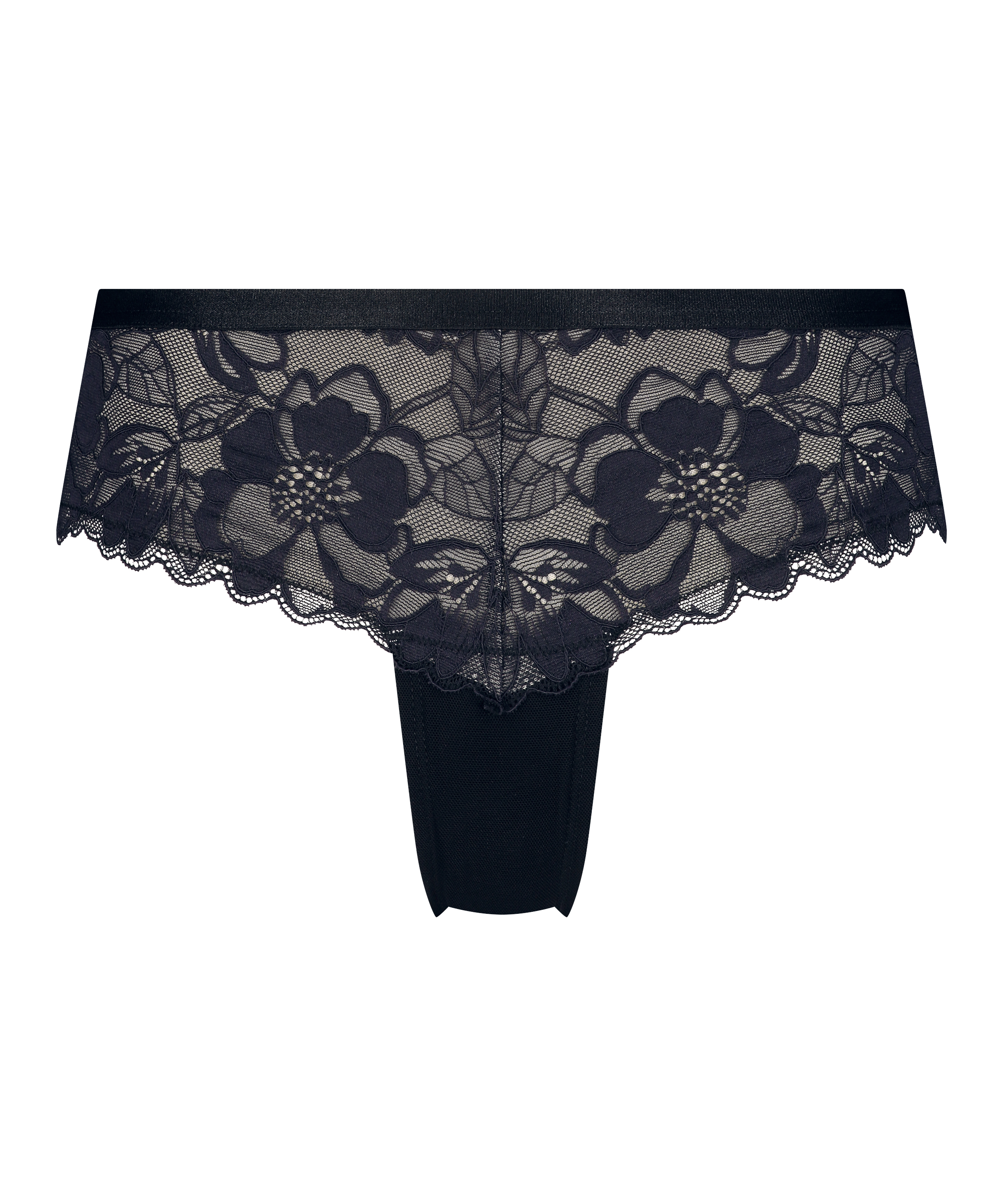 Slip br&eacute;silien Sophia, Noir, main