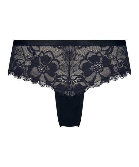 Slip br&eacute;silien Sophia, Noir