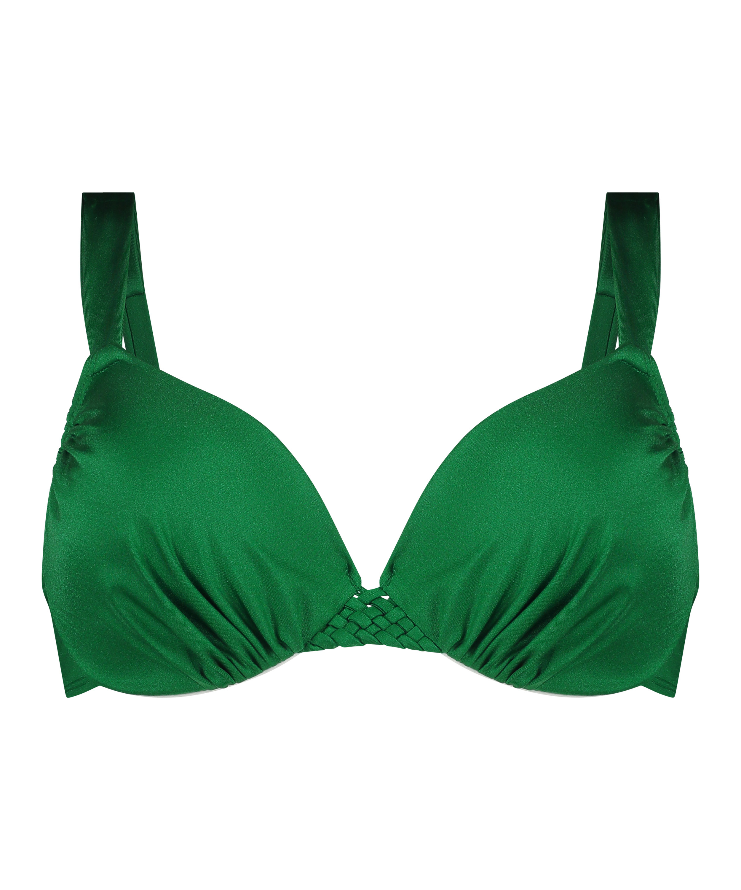 Haut de bikini pr&eacute;form&eacute; &agrave; armatures Antigua, Vert, main