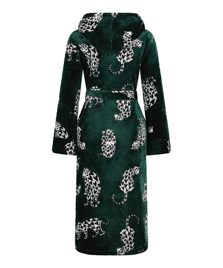 Badjas Fleece, Groen