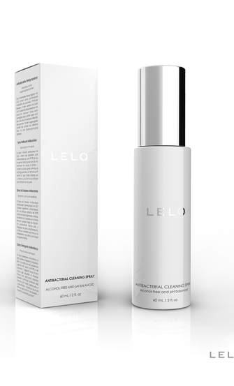 Lelo Premium Cleaning Spray 60 ML, Zwart