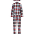 Pyjama set check Twill, Wit