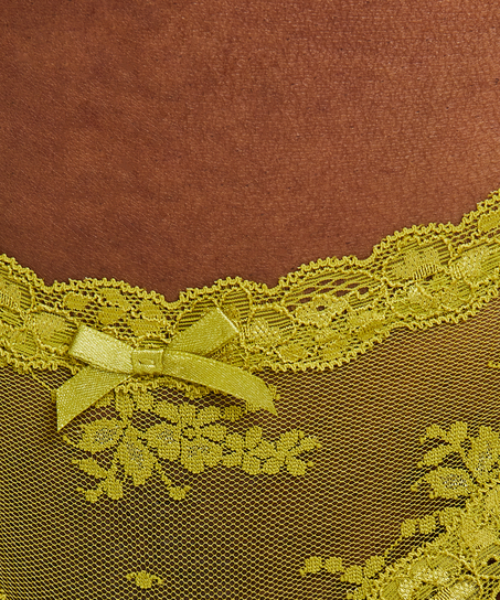 Slip br&eacute;silien V-shape mesh, Vert