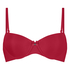 Soutien-gorge &agrave; armatures pr&eacute;form&eacute; Demi, Rouge