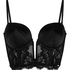 Mini-bustier Grace, Zwart