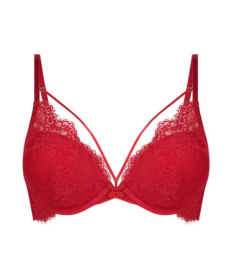 Soutien-gorge maximiseur à armatures préformé Arabella, Rouge