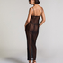 Slipdress Maxime, Zwart