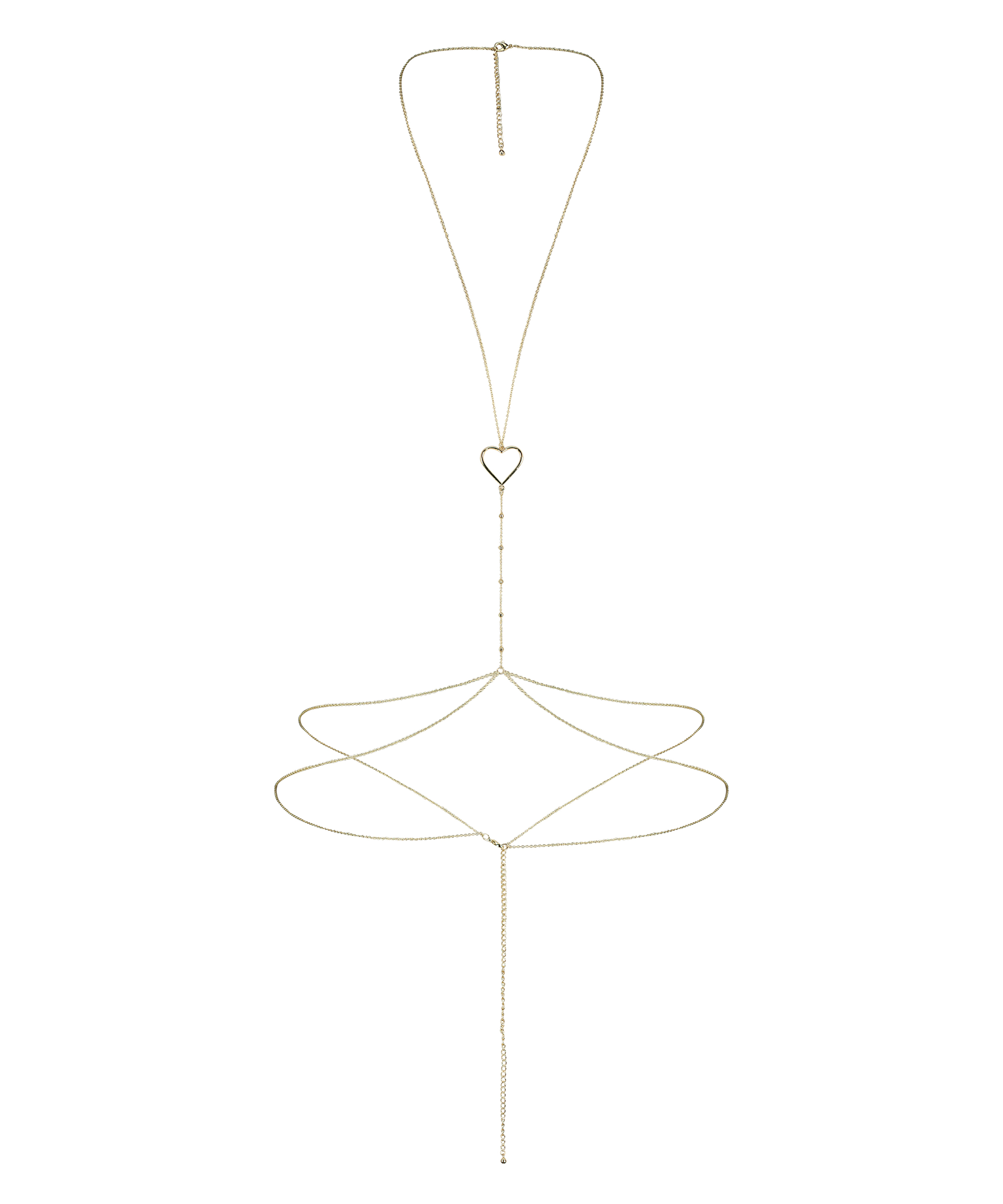 Harnais de cha&icirc;ne de corps, Jaune, main