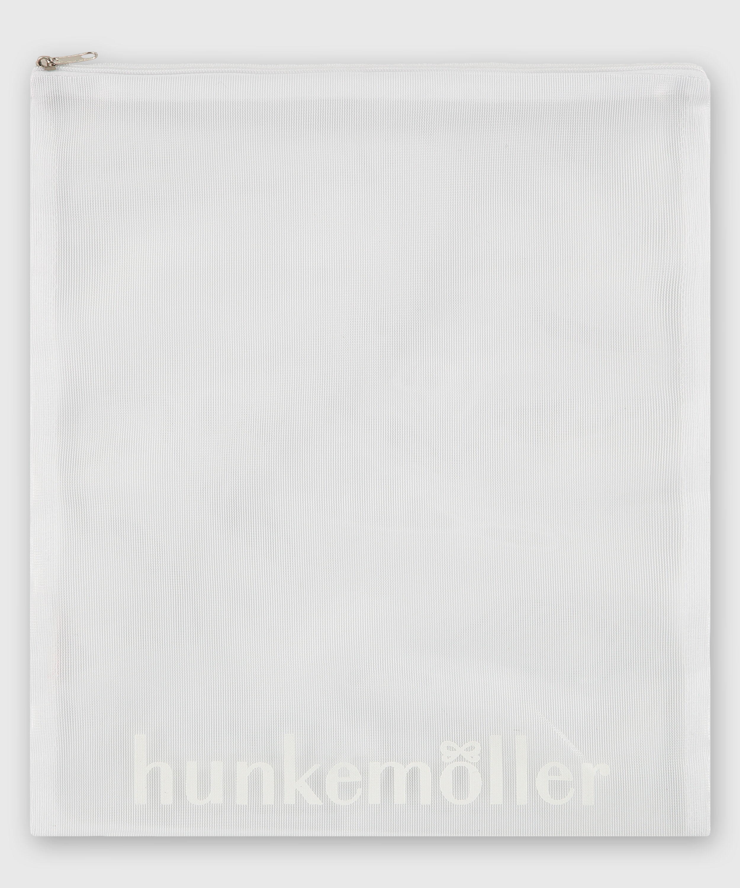 Filet lingerie fermeture &eacute;clair, Blanc