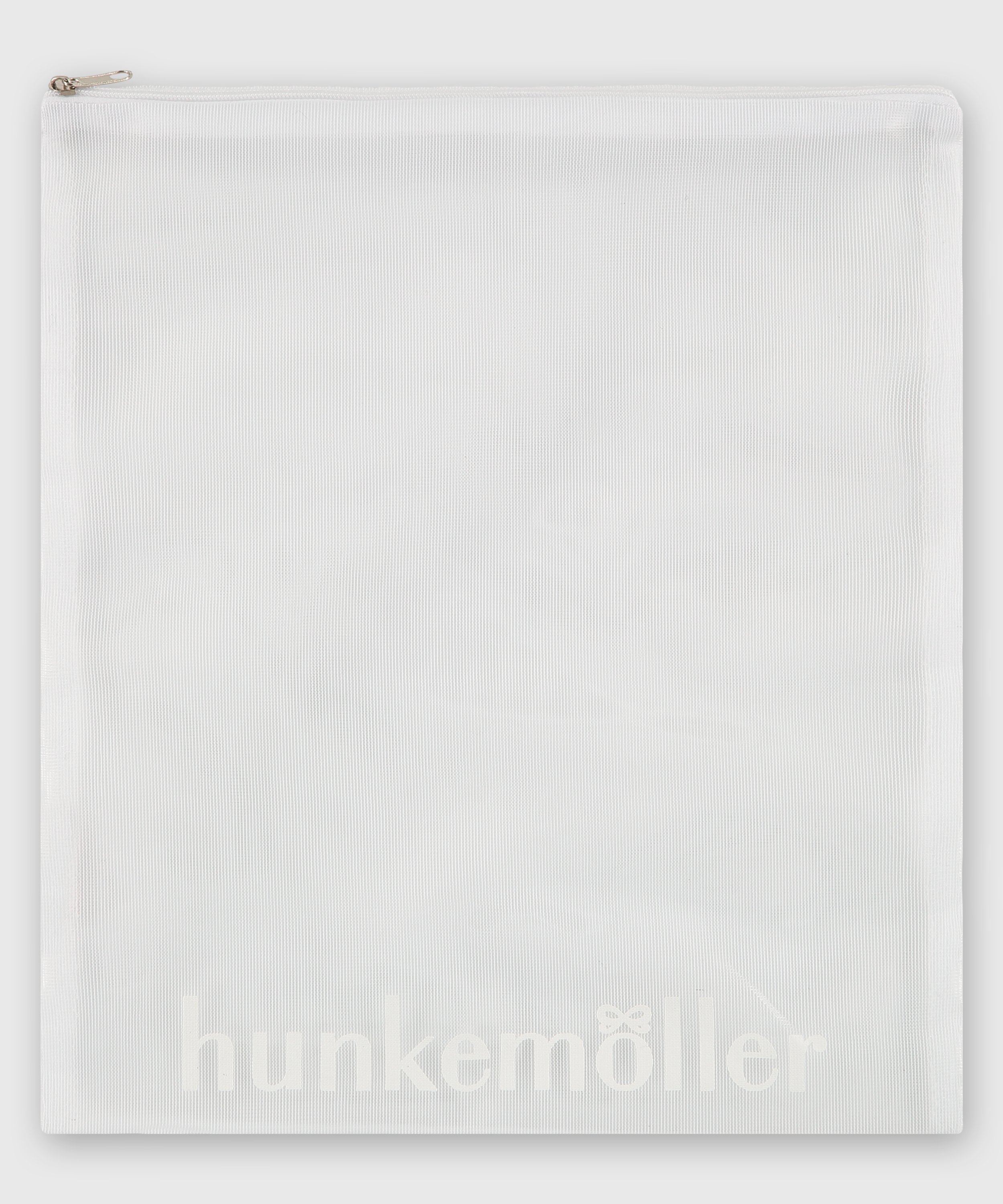 Filet lingerie fermeture éclair, Blanc, main