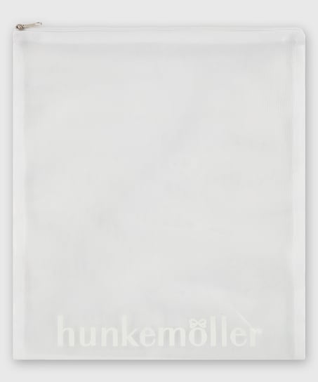 Filet lingerie fermeture éclair, Blanc