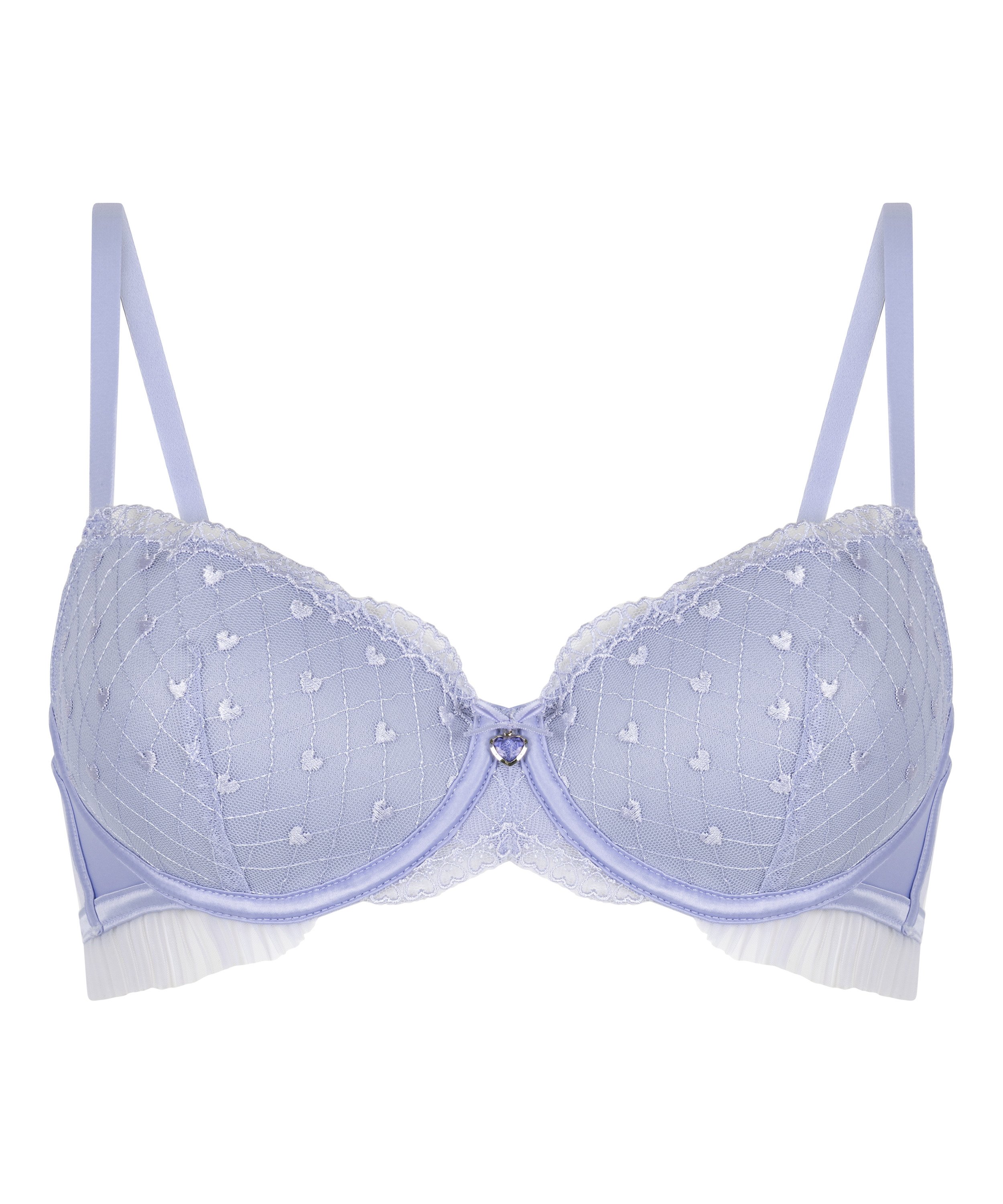 Cordelie Soutien-Gorge Armatures Rembourr&eacute;, Pourpre, main