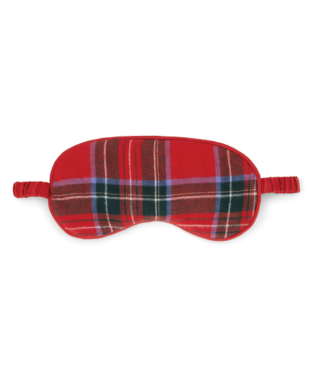 Slaapmasker Flanel, Rood