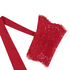 Menottes Dentelle, Rouge