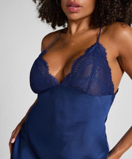 Slipdress Dorothy, Blauw