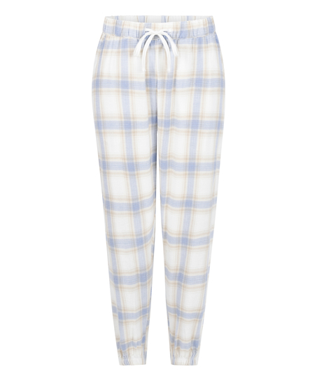 Pantalon de Pyjama Flanel, Bleu
