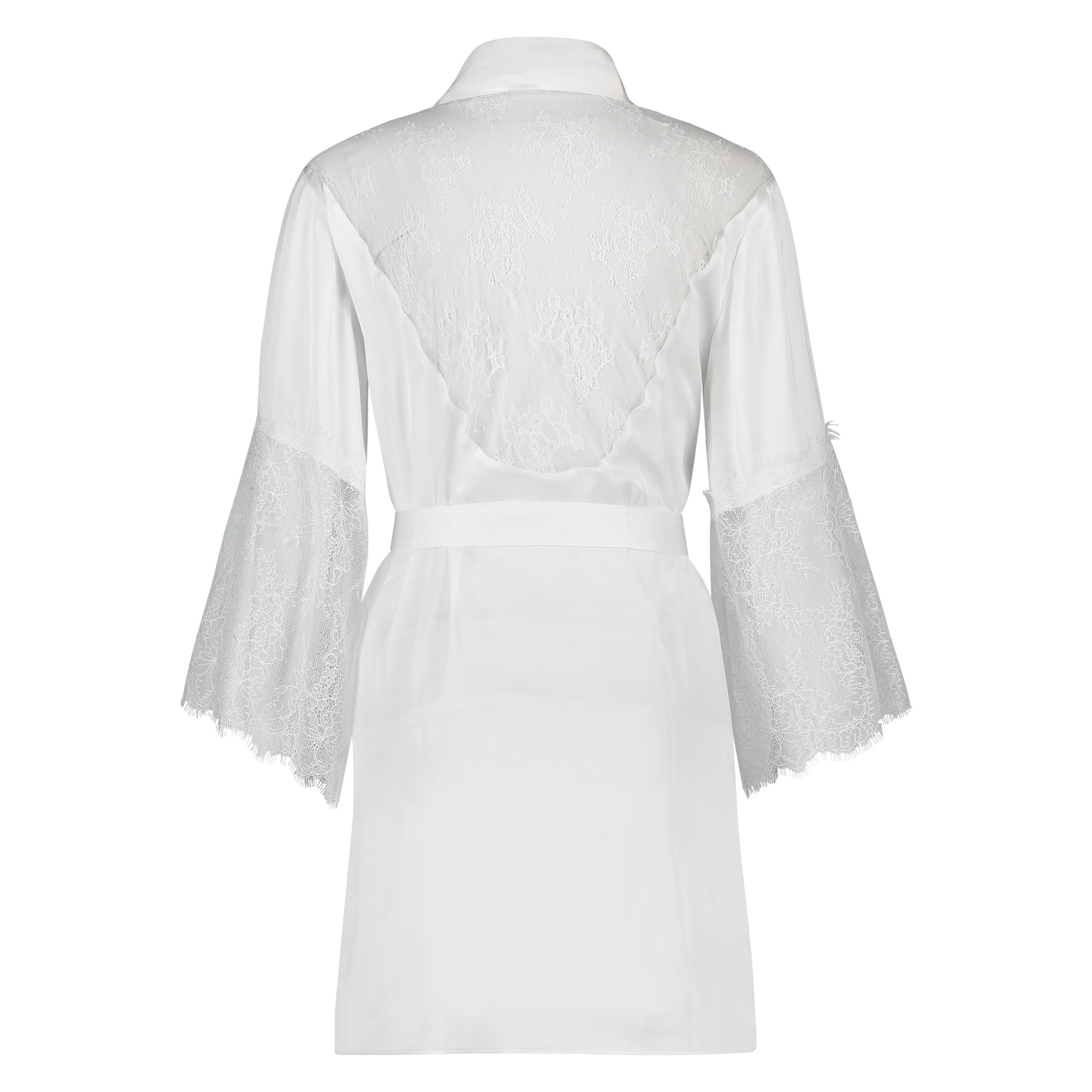 Kimono Satin Lily, Wit, main