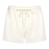 Short en tissu &eacute;ponge, Blanc